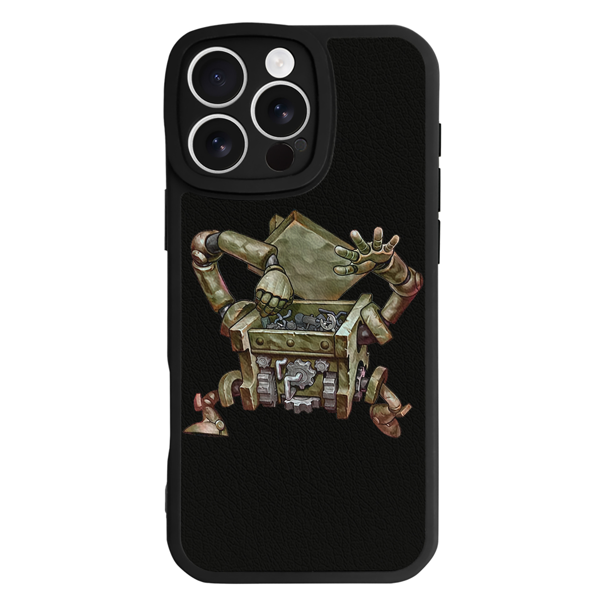 遊☆戯☆王 Yu-Gi-Oh! 【iPhone 16シリーズ対応】シリコンスマホケース（レザー調） 材質：シリコン
